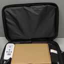 Portable Massage Stone Warmer Set, 20 Pcs Basalt Hot Stones with Heater Kit, Electric Hot Stones Warmer Massager for Professional/Home Spa, Digital Controller Heating Travel Bag (Black)