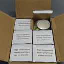 Whaline 6Pcs Winter Mini Coffee Mug with Ribbon Tiered Tray Decor White Snowman Drinking Mug for Winter Christmas Table Centerpieces Decorations Housewarming Gift