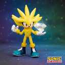 Sonic The Hedgehog 4" Articulated Action Figure Collection (Choose Figure) (Super Silver with White Emerald)