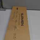 Typewriter Keyboard 104-key Black Square Punk Gaming Keyboard LED Ice Blue Backlit Cute Keyboard with Wired USB Suitable for PC/Win/Mac/LaptopG1000/Black