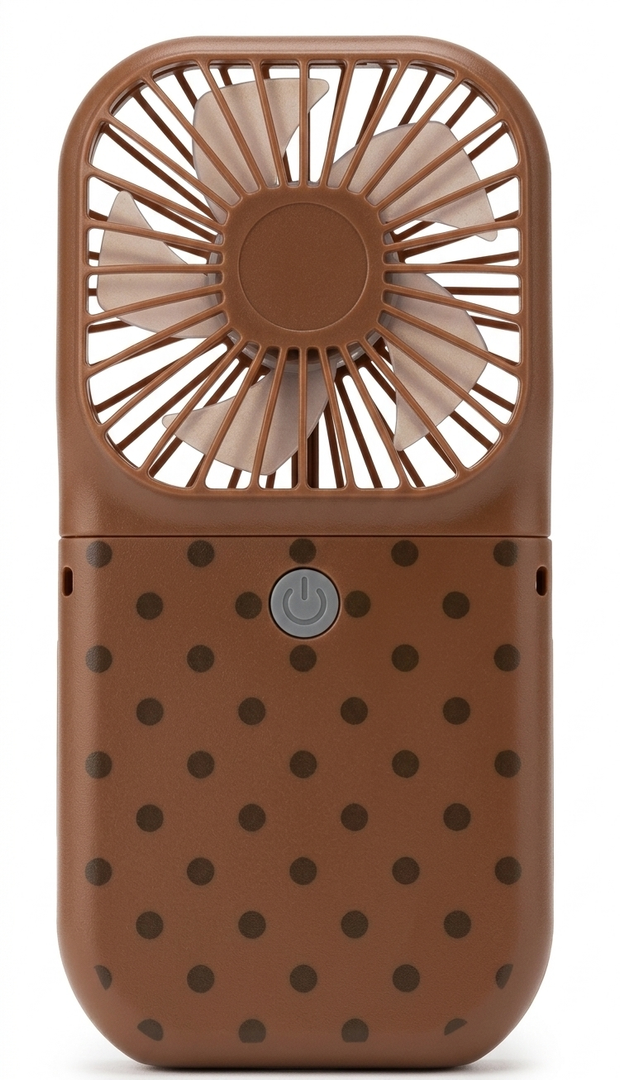 Mini Fan,USB Portable Charger Handheld Fan, Small Personal Fan with 3 Speeds Neck Fan 3000mAh Power Bank, Pack of 2