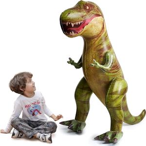 JOYIN 62 Giant T.rex Dinosaur Inflatable for Party Decorations, Birthday Party Gift for Kids and Adults, Dinosaur Pool Toys (Over 5Ft. Tall), One Size