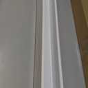 1 Pcs Long Rectangular Planter Box Window Sill Plant Box Metal Water Trough Indoor Large Modern Steel with Drainage Holes Herb Garden Home (32 x 3.5 x 3.5 Inch,White)