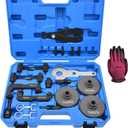 21PCS Camshaft Timing Tool Kit, Compatible with Audi VW EA837 2.0T 2.4 2.5 2.8 3.0T 3.2T 4.2 5.2 Engine, T40133 T40070 T40079 T40269 T40297 T10172 T3242 T40069 T40058 T40071 T10355 M14