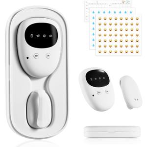 Bed Wetting Alarm for Boys and Girls, Wireless Pee Alarm with Magnetic Sensor,High Sensitivity, Loud Sound, Strong Vibration, Bedwetting Solutions for Kids and Elderly