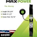 Maxpower 331299B 3-n-1 Blade for 40" Cut Murray Replaces OEM #095103E701