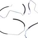 3PCS Power Steering Pressure Hose Line Assembly Compatible with Rainier CXL 2004-2007 for Trailblazer LT LS LTZ EXT Envoy XL 2002-2009, 15194364 92222 92378 365451 365607 365781 92081