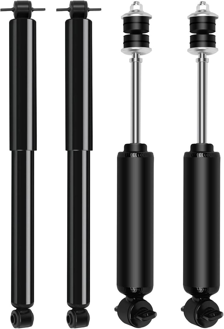 ECCPP shock Struts shock absorbers for 1987-2005 for Chevrolet Blazer,1982-2003 for Chevrolet S10,1983-1994 for Chevrolet S10 Blazer shock Struts for 344041 344040 Front and Rear shocks