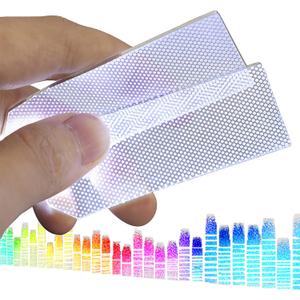 [ RGB & Dynamic Pattern ] led Light Decorations Flexible Helmet Lights Cosplay DIY kit RGB Superhero for Men Gifts - Dynamic Color RGB