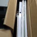 YSSOA Small Space Writing Desk with Headphone Hooks, Modern Simple Design, Suitable for Study, Home Office and Living Room (40 Inch, Basic White)