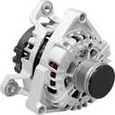 12V Alternator Compatible with Chevy Cruze 2012-2015 L4 1.4L, Cruze Limited 2016 L4 1.4L, Replaces for 13597227 13581891 13588290 11654 11654N, 130A 5-Groove Clutch Pulley