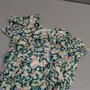Zattcas Womens 2026 Summer Spaghetti Strap Floral Maxi Dress with Pockets Smocked Flowy Long Beach Vacation Sundresses, Medium