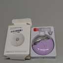 Electric Nail Clippers,3 in 1 Electric Polishing Automatic Nail Clippers,2 Adjustable Speeds, Automatic Nail Trimmer with LED Light&Clip Storage,USB Rechargeable for Kids, Adults,Seniors(Purple)