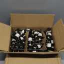 120 Pack Mini Champagne Bottle Bubble Bulk, Ideal for Wedding Send Off, Bridal Shower or Engagement, Anniversaries Celebration, Valentines Day, Family Reunion, Party Favor for Guests Newlyweds Couple