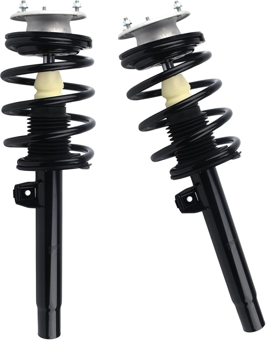 PAROD Shock Absorber Strut Fit for 2002-2004 BMW 320i, 2000-2000 323i, 323Ci,328i,328Ci, 2001-2005 325i, 325Ci, 330i, 330Ci Front w/Coil Spring Assembly #171582 171581 Passenger & Drive Side