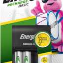 Energizer Recharge Basic Battery Charger, Rechargeable AAA and Rechargeable AA Batteries Charger (1 COUNT)
