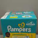 Pampers Swaddlers Diapers, Size 1 (8-14 lbs), 198 Count, Absorbent, Keeps Baby Dry and Comfortable, Skin Safe Disposable Baby Diaper (Packaging May Vary)