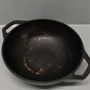 Lodge Manufacturing Company L9MW Mini Wok Cast Iron, 9", Black