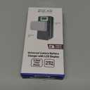 ZGEAR - Universal Camera Battery Charger W/LCD Charge Display
