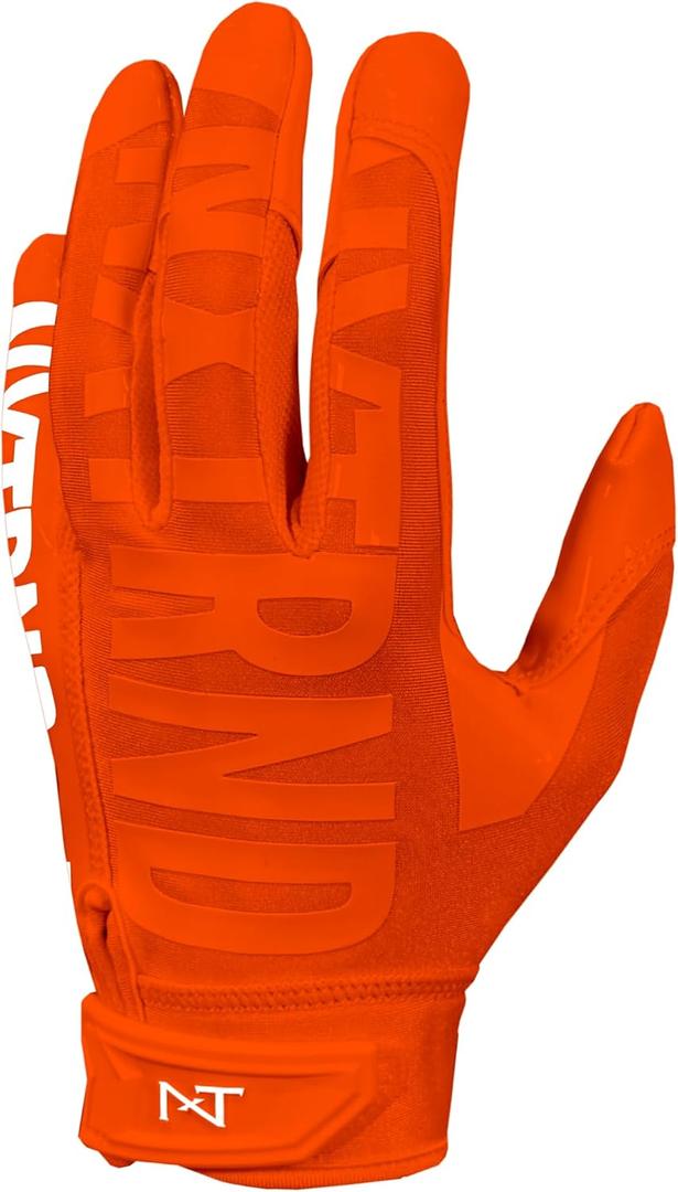 Nxtrnd G1 Pro Men's Football Gloves, Adult Sticky Receiver Gloves (Large)