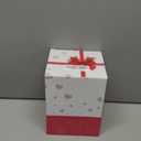 Valentines Day Roses Gifts for Women,Preserved Real Flowers Roses in Glass Angel Figurines,Valentines Day Gifts for Women Mom Wife Girlfriend./Red