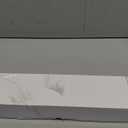 8sanlione Car Rearview Mirrors, Shock Resistant Interior Clip-on Panoramic Rear View Mirror for Car, Wide Viewing Range, 12 inch HD Universal Use for Cars, SUVs, Trucks, Vehicles (White)