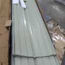 NeatiEase 20 Pcs Metal Roofing Panels, 6.1 Feet Corrugated Galvanized Roofing Panels Metal Siding Panels with Steel Screws for Pergola, Gazebo, Shed, Outdoor Storage, Chicken Coop, Patio,Garages