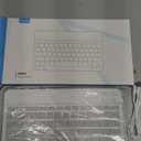 OMOTON Bluetooth Keyboard, Backlight Wireless Rechargeable Keyboard for iPad, iPad Pro, iPad mini, iPad Air with Illuminated LED (White)