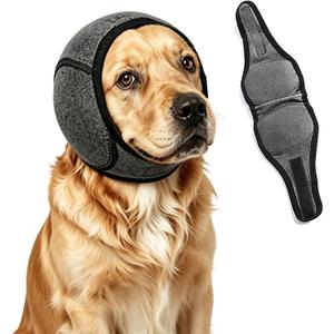 Dog Ear Muffs Noise Protection (Medium) | Vibration Protection, Anxiety Relief, For Firework & Thunderstorms, For Swimming & Bathing M