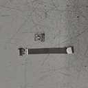 Stainless Steel Magnetic Loop Compatible with Fitbit Charge 6/Charge 5 Bands for Women, Slim Metal Mesh D-shaped Clasp Dressy Wristband Strap Replacement for Charge 6/Charge 5 Band