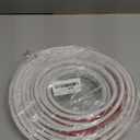 moonoom 20 Ft x 1.1' Wall Decoration Molding Trim, White Self-Adhesive 3D Chair Rail Panel Molding, Flexible DIY Wall Trim for Mirror, Window Frame and Home Decoration