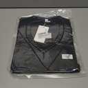 REORIA Womens Long Sleeve Shirts 2025 Fall Trendy Deep V Neck Slim Fit Basic Tops Casual Going Out Top Tee Blouse (Black, S)