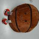 13.7" Cute Football Plush Toys Soft Stuffed Sport Throw Pillow Plush Ball Gift for Kids Birthday and Christmas Decoration (Basketball)