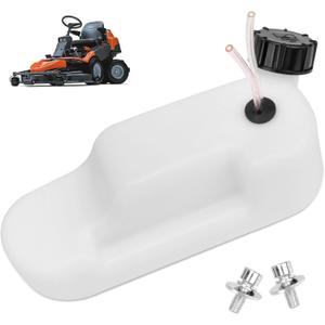 501424344 Fuel Tank Compatible with Husqvarna Craftsman Poulan Weedeater Lawn Mower, Fuel Tank Replacement, 501424344 Repair Kit Assy