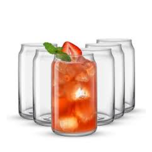 DI Libbey Slim Can Glass 12.5oz 4Pk