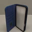 TUCCH Wallet Case for iPhone 17 Pro Max (6.9-Inch) 2025, 3 Credit Card Slot | RFID Blocking | Stand | PU Leather | Shockproof TPU Interior Shell | Protective Flip Folio Cover | Lake Blue