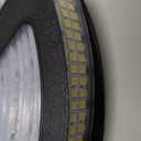 LED Strip Lights Cold White 6500K 16.4ft Double Row 2835 SMD 2400LEDs DC 12V Daylight Bright LED Tape Light Flexible Dimmable Ribbon Lamp 5M Waterproof IP67 Outdoor Lighting Decor