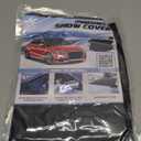 Autovir Windshield Cover for Ice and Snow | Oxford Fabric Windshield Cover for SUV, Sedan, Coupe & Hatchback | Protection from Snow, Ice & Frost | Winter Car Accessories (Small)