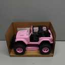 NQD RC Cars with DIY Sticker, Pink Remote Control Car for Girls, 2.4Ghz Jeep RC Trucks, Little Girl Toys Birthday Xmas for 3 Years Old and Up