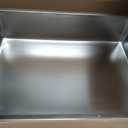 Stainless Steel Litter Box, 28" X 20" X 6" Steel Litter Box XXXL No Smell, Extra Large Metal Litterbox for Big Cat, Multiple Cats, Non Stick, Easy Cleaning