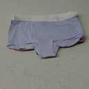 Hanes Girls' Originals Underwear,Boys'hort and Hipster Stretch Cotton,6-pack (Blush/Periwinkle/Navy - Boyshort)-16