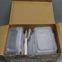 40 PCS Food Storage Containers with Lids Airtight (20 Containers & 20 Lids), Plastic Storage Meal Prep Container-Stackable 100% Leakproof & Microwave Organization and Storage Sets, Lunch Containers