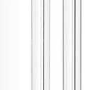 2-Pack Reusable Glass Straw, Size 8.5''x10 MM, Including 1 Straight and 1 Bent - Perfect For Smoothies, Tea, Juice