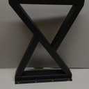 18 Inch Metal Coffee Table Bench Legs Black, Heavy Duty Industrial Metal End/Side Table Legs, DIY Project for Furniture (H18 x W13, Set of 2)