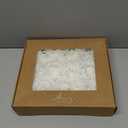 Ling's Moment Artificial Flowers Fake Roses Faux Peony Foam Gardenia Combo for DIY Wedding Bouquets Centerpieces Arrangements Bridal Shower Party Home Decorations, White, 23pcs