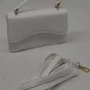 SHUIANGRAN Stylish and Simple Crossbody Bag Small Square bag Purses for Women Satchel Shoulder bag Bag Purse (4#white)