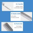 Foam Cutter for DIY, Upholstery & Mattress - Cuts Memory Foam & Cushions Easily, Size: 8 IN