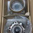 Pair 513265 Front Wheel Bearing Hub Assembly Compatible with Toyota Prius 1.5L 2004 2005 2006 2007 2008 2009 Hub Bearing, 5 Lug