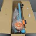 Dribbl 3-Wheel Kids Scooter - Lean-to-Steer Technology, Adjustable Height Handlebar, Wide Deck, Scooter for Boys & Girls Ages 3+, Child Safety Approved, Support Riders Up To 165 lbs, Light Blue/Orange