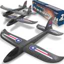 Airplane Toy for Kids - 3 Pack Safe & Easy to Throw Foam Airplanes for Kids - Outdoor Toys Glider Plane Toys - Yard Game Gifts for Boys & Girls - Birthday Gift Ideas for Ages 4 5 6 7 8 9 10 11 12 +